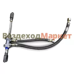 Клапан  включения привода сцепления 5336-1602738-10  со шлангами 300 мм БААЗ