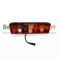 Фонарь зад. прав. 8512.3716-01 (б/подсв.с бок.габар. с пров.) (КАМАЗ,МАЗ,УРАЛ,) 24В ОСВАР