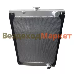 Радиатор водян. алюм. 73945А-1301010/ LRC1245 2-х ряд.(УРАЛ73945 NEXT дв.ЯМЗ536 328л сам-ал 6х4)