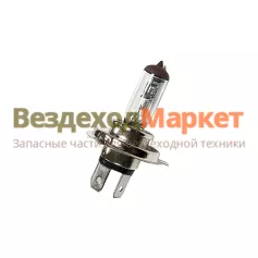 Лампа H4 24В 75/70 Вт 6142 (Р43 цок.с усиками) КЭП