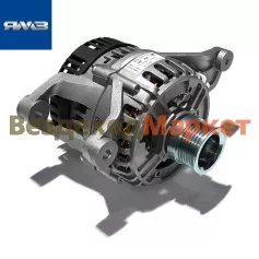 Генератор 4512.3771-10/8.9416  (28В 80А шкив поликл. УРАЛ Евро-3 с 5-пин. раз) (Автодизель)