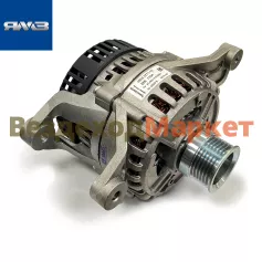 Генератор 4532.3771-10 (28В 125А 6-ти руч. полик. шкив, 5-пин. кол. Кировец дв.ЯМЗ238НД3, НД4, НД5) ПРАМО