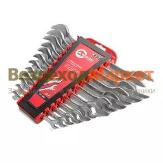 Набор ключей рожковых, 6*32 мм, 12 шт.