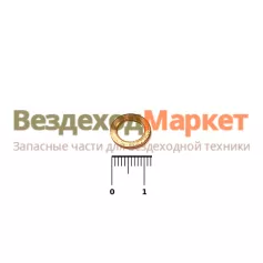 Шайба медная М08х12