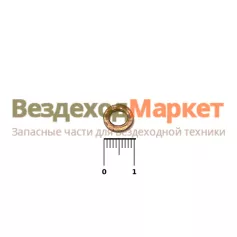 Шайба медная М06х10х1,5