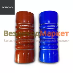 Шланг соед. охладителя  4320Я5-1109215 (гоф.с кольц. d=90мм/L=240мм) красн (АО