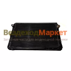 Радиатор водян. медн. 6563Р-1301010-10 4-х ряд. (УРАЛ-6370 с дв.ЯМЗ 652-301,CuproBraze) (ШААЗ)
