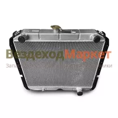 Радиатор водян. алюм. 5323Я-1301010/LRc 12Y8 2-х ряд. (УРАЛ 4320,5323 с дв. ЯМЗ) LUZAR