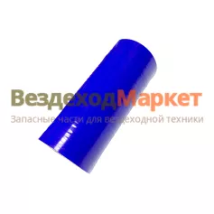 Патрубок радиатора нижн. 4320-1303057/130-16-061 /L=150 d=58 дв.Камаз (синий силикон)