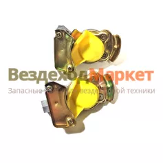Головка  ПАЛМ  желт. 100-3521110 к-т из 2-х шт. М22х1,5 (Автомагнат; МАРК)
