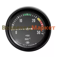 Тахометр 2531/253.3813 24В (МАЗ,КРАЗ) 24В от 0-30 Автоприбор