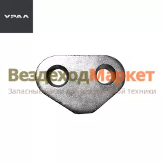 Накладка осей колодок тормоза (пневмотормоза) 4320БУ-3501144 (АО АЗ  УРАЛ )