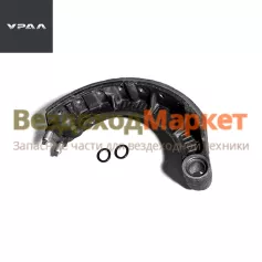 Колодка рабоч. тормоза в сб. 55571Х-3501092 (2-х пол. цилиндр. пружина н/о упл. кольца) (АО АЗ УРАЛ)