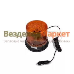 Маяк проблесков. МИМ 04-02/12Вт-24Вт 30 светодиодов (крепл. магнит; штекер к прикур.) Сакура