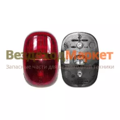 Фонарь габар. св/диод 83.3731 12/24В (красн.) УРАЛ Европлюс