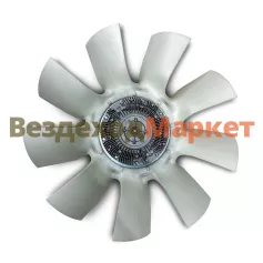 Вентилятор с муфтой в сб. 536.1308010/LVC 12536 (серия 800 крыл.650мм) LUZAR