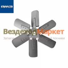 Крыльчатка вентилятора 238Н-1308012/D=600мм; d=50мм (Автодизель)