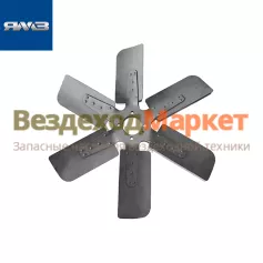 Крыльчатка вентилятора 236НЕ-1308012/D=600мм; d=65мм (Автодизель)