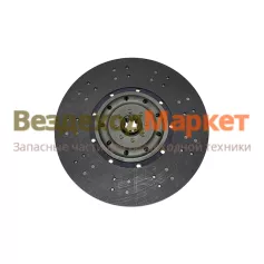 Диск сцепл. ведом. 238-1601130 универсал. D=400, d=42, 10шл. (ТрансМаш)