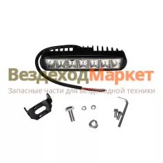 Фара раб. светодиод. 904840/155х43х40 прямоуг. 18Вт/10-30В Nord YADA