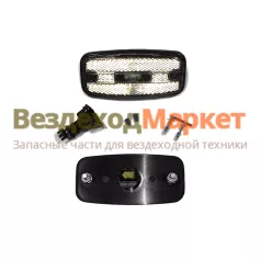 Фонарь габар. св/диод в сб. с разъемом ГФ 1.16 12/24В (белый) Европлюс