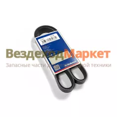 Ремень 1016-6РК (привод генер. ЯМЗ-534,536 на дв. без конд.) Rubena