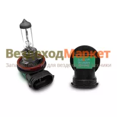 Лампа H11 12В 55Вт/12511/6005 АКГ PGJ19-2 /ДИАЛУЧ,КЭП