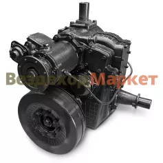 Раздаточная коробка 63221-1800010  с ручником без МОДа (с КОМ260Д, фланцы 8 отв.,