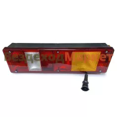 Фонарь зад. прав. 7442.3716-260/261 с бок. габар. с пров. широк повор СЦАЗ (КАМАЗ,МАЗ,УРАЛ) 24В