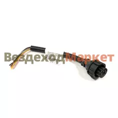 Разъем байонетный-розетка АХ-527 8-ми конт. /прям (7472,7462.3716-08,04; к фарам 31.,311.3775) CARGEN