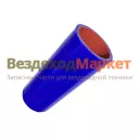 Патрубок радиатора/рукав 63674Р-1303030/L=160 d=54x65 (синий силикон)