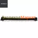 Вал кардан. ЗМ 43206Х-2201010 (L=2040мм крест 53205-2205025, 8 отв.) (АО АЗ  УРАЛ )