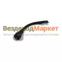 Разъем байонетный-розетка 2-01 7-конт. АМП /прямой/ ТРаС