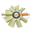 Крыльчатка вентилятора 536.1308012 DP/D= 650мм пластик 9 лопастей /ЯДД/