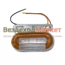 Фонарь габар. боков. SQ-7006-24 LED/NEON оранжевый 24В LED/NEON с указ. поварота и подсв. колеса